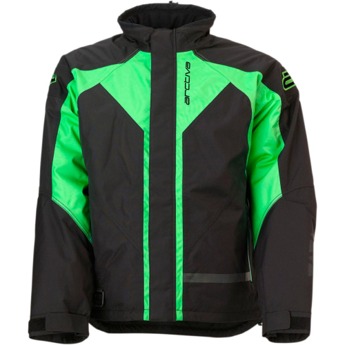 Arctiva - Arctiva Pivot 3 Insulated Jacket - 3120-1975 - Black/Green - 3XL