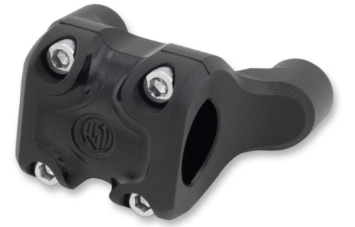 RSD - RSD Moto Mega Risers for 1-1/4in. Handlebars - Black Ops - 0208-2110-SMB