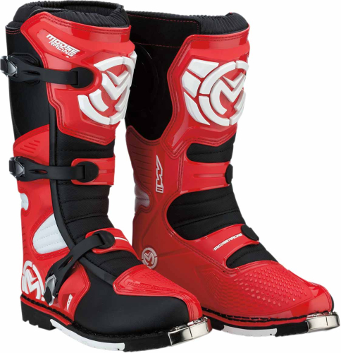 Moose Racing - Moose Racing M1.3 Boots with MX Sole - 3410-1961 - Red - 7