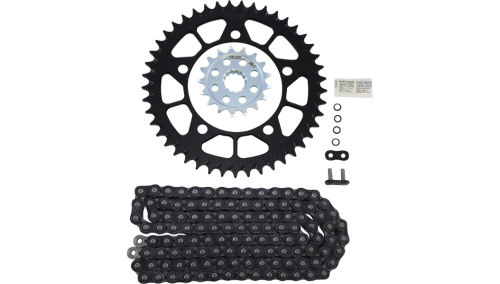 Vortex - Vortex SSCA Super Street 525 Conversion Chain and Sprocket Kit - Black - CK7617