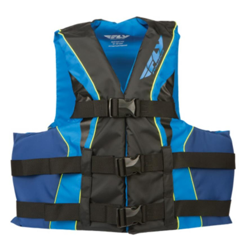 Fly Racing - Fly Racing Adult Life Vest (2015) - 112224-500-030-14 - Blue/Black - Sm-Md