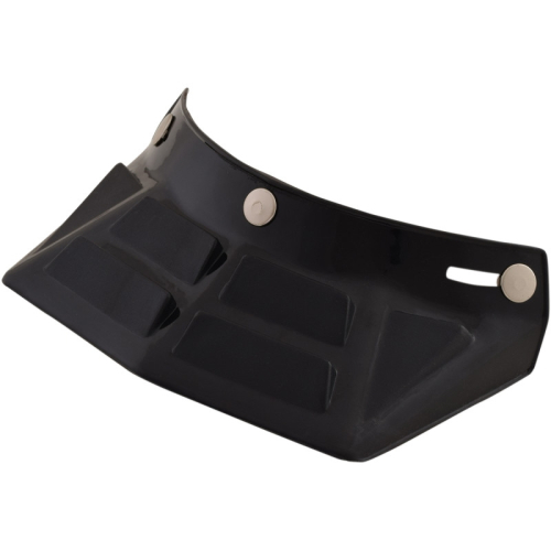 AFX - AFX Visor Vintage 3-Snap - Six Vents - Gloss Black - 01321026