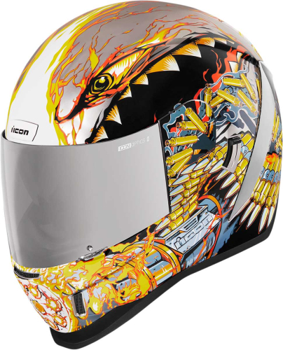 Icon - Icon Airform Warthog Helmet - 0101-13686 - Silver - Medium