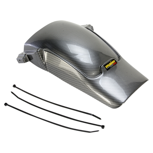 Maier Mfg - Maier Mfg Rear Splash Guard - Black Carbon Fiber - 05876-30