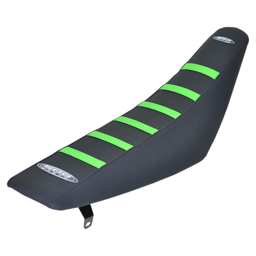 SDG - SDG 6-Rib Gripper Seat Cover - Black/Green Ribs - 95932GK