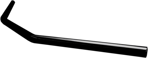Flanders - Flanders 1in. Wide Center 25deg. Drag Bar - Knurled and Drilled - Black - 650-28426