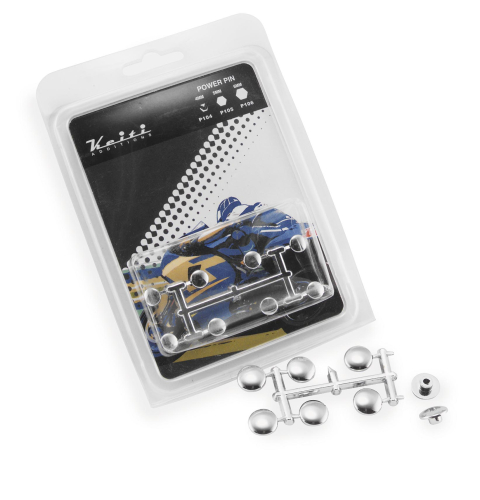 Keiti - Keiti Power Pins - Chrome - 6mm - P106