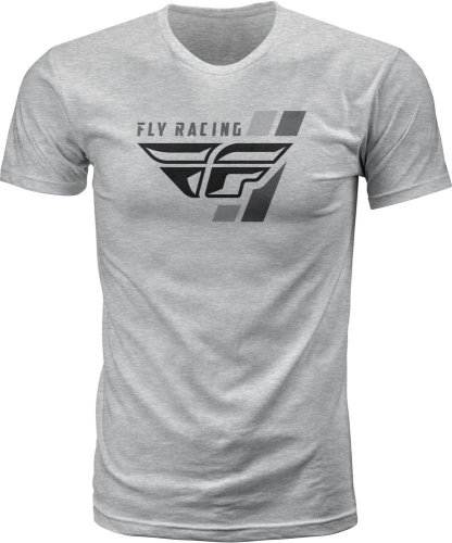 Fly Racing - Fly Racing Retro T-Shirt - 352-11462X - Athletic Heather - 2XL