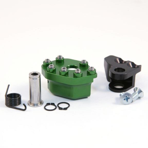Hammerhead Designs - Hammerhead Designs Rotating Rear Brake Lever Tip and Connector - Green - 02-0000-36-30