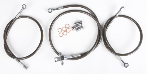 Streamline - Streamline 3-Line Brake Line Kit (+2in.) - Smoke - RAZR-F-2-SMOKE