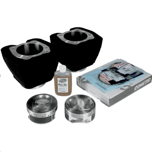 Revolution Performance - Revolution Performance Bolt-On Big Bore Kit - 4.250in. Bore (124in.) - 10.7:1 Compression - Flat-Top Black - 201-603W