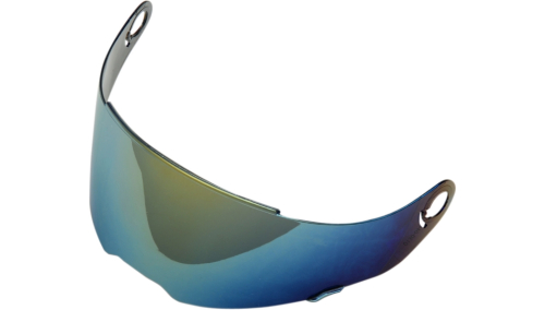 AFX - AFX Sun Shield for FX-39DS/DS-2 Helmets - Half Outer - Gold Mirror - 0130-0445