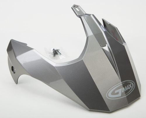 G-Max - G-Max Visor with Screws for GM-11/S Helmets - Titanium - G011010