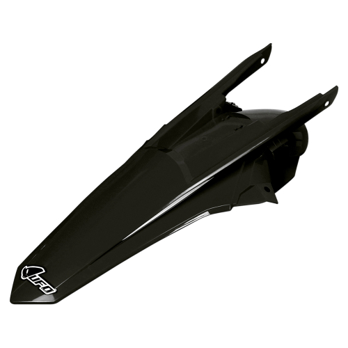 UFO Plastics - UFO Plastics MX Rear Fender - Black - KT04060-001