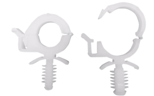 Parts Unlimited - Parts Unlimited Push-Type Wire Clips - 3/8in. - 2404-0624