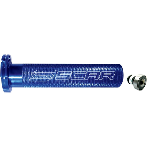 Scar Racing - Scar Racing Aluminum Throttle Tube with Bearing - Blue - TT100B