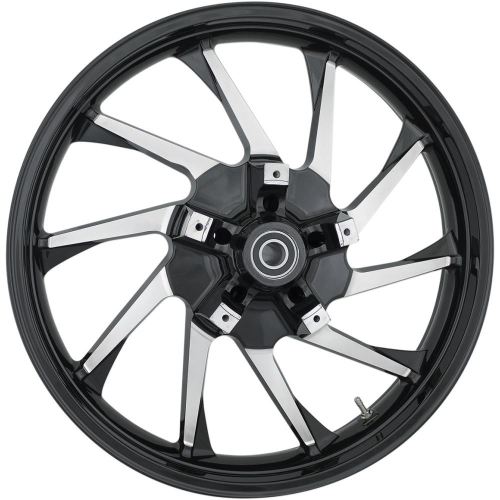 Coastal Moto - Coastal Moto Precision Cast Hurricane 3D Front Wheel - 21in. x 3.5in. - Black - 3D-HUR213BC