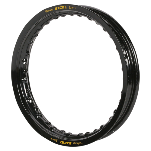 Excel - Excel Front Replacement Rim for Pro Series Wheels - 19x1.85in. - Black - GDK412N