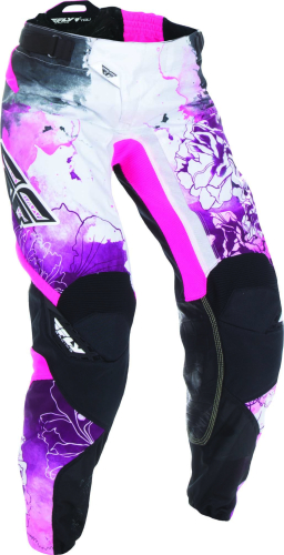 Fly Racing - Fly Racing Kinetic Womens Race Pants (2017) - 370-63205 - Pink/Purple - 3-4