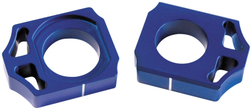 Works Connection - Works Connection Axle Blocks - Blue - 17-021