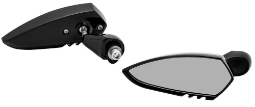 Kuryakyn - Kuryakyn Fairing Mounted Scythe Mirrors - Black - 1816