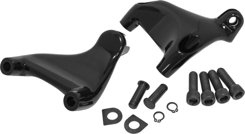 HardDrive - HardDrive Sportster Passenger Peg Mounts - Black - 16-225B