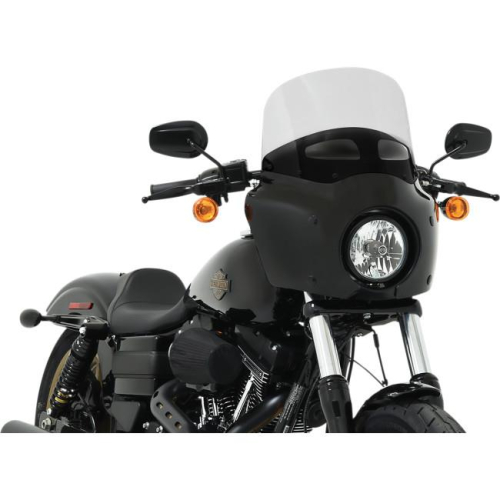 Memphis Shades - Memphis Shades Vented Windshield for Road Warrior Fairing - 11in. - Ghost - MEP87408
