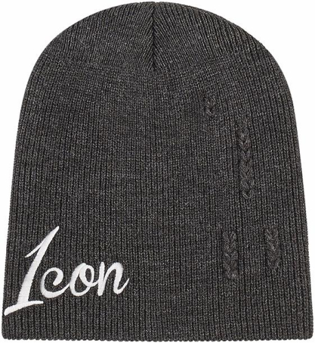 Icon 1000 - Icon 1000 Feedback Beanie - XF-2-2501-1964 - Charcoal - OSFM