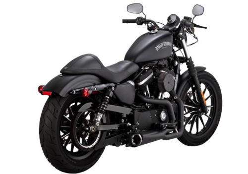Vance & Hines - Vance & Hines Competition Series 2:1 Exhaust System - Black - 75-118-9