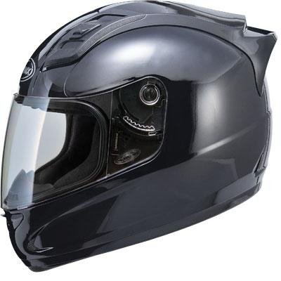 G-Max - G-Max GM69 Solid Helmet - G7690025 - Gloss Black - Medium
