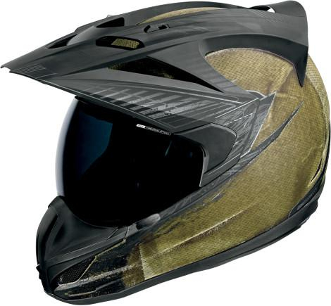 Icon - Icon Side Plate Kit for Variant Helmets Battlescar Convert Green - 0133-0660