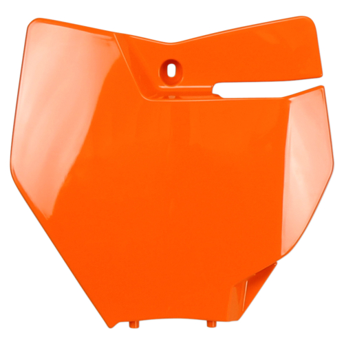 UFO Plastics - UFO Plastics Front Number Plate - KTM Orange - KT04063-127