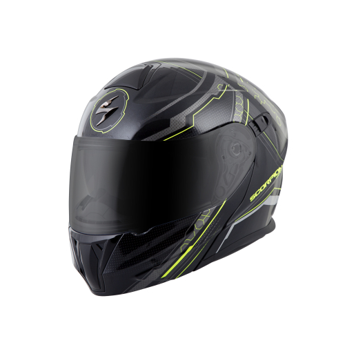 Scorpion - Scorpion EXO-GT920 Satellite Helmet - 92-1033 - Neon - Small