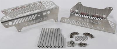 Unabiker - Unabiker Radiator Guards - Natural - BTA4T-A