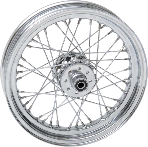 Drag Specialties - Drag Specialties Rear Laced Wheel - 16in. x 3in. - Chrome - 0204-0373