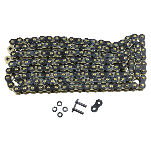 RK - RK 525 GXW BG XW-Ring Chain - 150 Links - Black/Gold - BG525GXW150