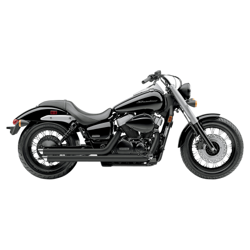 Cobra - Cobra Street Rod Slashdown Exhaust - Black - 1911B