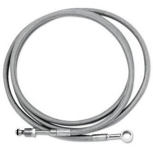 Goodridge - Goodridge Stainless Steel Braided Hydraulic Clutch Line Kit - 63in. - HD1001-1CCH-63