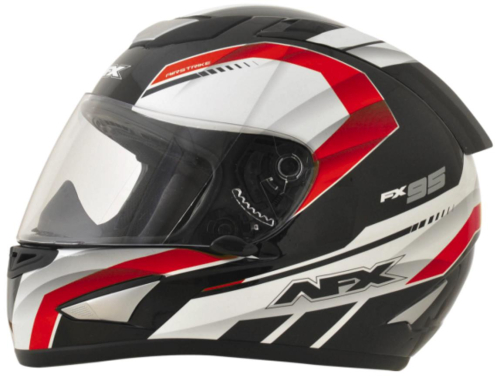 AFX - AFX FX-95 Airstrike Helmet - 01018590 - Black/Red Airstrike - X-Small