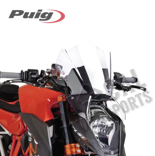 PUIG - PUIG Naked New Generation Sport Windscreen - Clear - 7014W