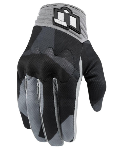 Icon - Icon Anthem Deployed Mesh Gloves - XF-2-3301-2866 - Gray - Large