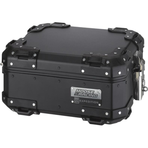 Moose Racing - Moose Racing Expedition Aluminum Top Case - Short - Silver - 3516-0182