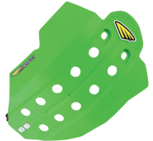 Cycra - Cycra Full Coverage Skid Plate with Hard Mounts - Green - 1CYC-6209-72