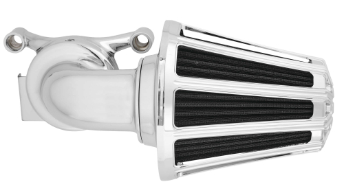 Arlen Ness - Arlen Ness Monster Sucker Air Cleaner Kit with Cover - 10-Gauge - Chrome - 81-017