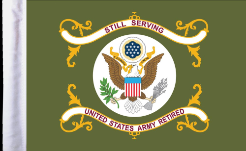 Pro Pad - Pro Pad 6in. x 9in. Flag - Retired US Army - FLG-RTARM