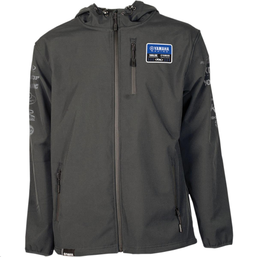 Factory Effex - Factory Effex Yamaha Tech Soft-Shell Jacket - 23-85236 - Black - X-Large