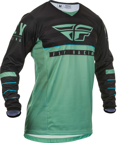 Fly Racing - Fly Racing Kinetic K120 Youth Jersey - 373-426YX - Sage Green/Black - X-Large
