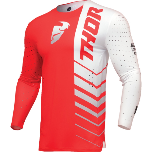 Thor - Thor Prime Analog Jersey - 2910-7695 - Red/White - Small