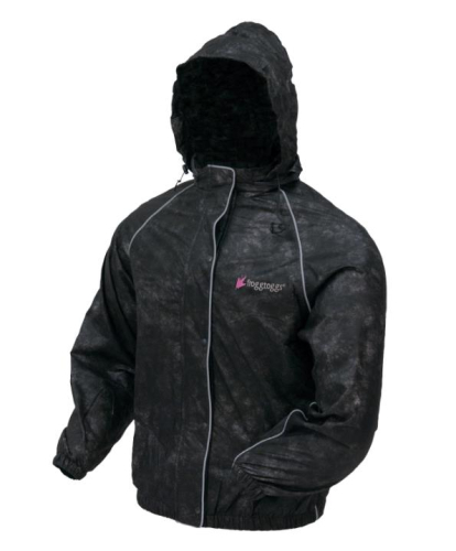 Frogg Toggs - Frogg Toggs Road Toad Womens Rain Jacket - FT63533-01XX - Black - 2XL