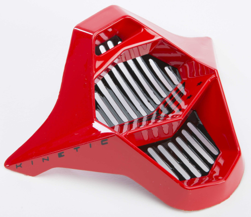 Fly Racing - Fly Racing Mouthpiece for Kinetic Crux Helmets - Red/Black/White - 73-47910